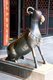China: Bronze goat, Qingyang Gong (Green Goat Temple), Chengdu, Sichuan Province