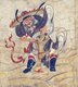 Japan: Extermination of Evil by Shoki. 12th century scroll painting.