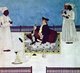 India: An English official of the British East India Company relaxes by smoking a hookah in India in the 1600s.