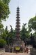 China: Eleven-storey narrow pagoda, Wenshu Yuan (Wenshu Temple), Chengdu, Sichuan Province
